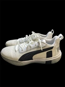 Puma Legacy Low Herren Größe 10 weiß schwarz sportliche Basketballschuhe Turnschuhe - Bild 1 von 5