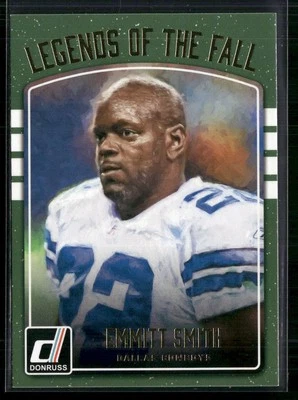 2016 Donruss #15 Emmitt Smith Legends of the Fall - Image 1 of 2