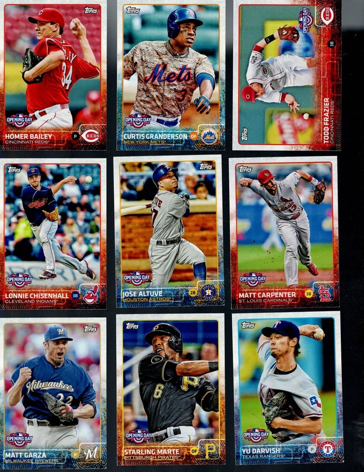 2015 TOPPS OPENING DAY Baseball  Complete Your Set BUY MORE SAVE MORE - Image 1 of 4