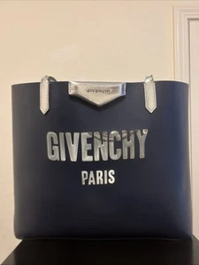 Givenchy Antigona Logo Print Tote Black Leather Extra Large Shoulder Bag - Picture 1 of 7