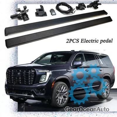 Electric Deployable Running Board Side Step fits for GMC Yukon  2021-2025 - Image 1 of 4