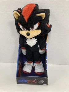 Peluche Sonic The Hedgehog 3 Movie Shadow 13” Deluxe nuevo 2025 nuevo en caja - Imagen 1 de 2