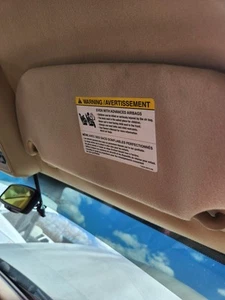 ✅ FAIR Camel Sun Visor Left & Right 05-11 Crown Victoria Mercury Grand Marquis - Picture 1 of 9