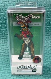 Disney Parks FIGPIN #1476 Spilla Renna Natale - Nuova - Foto 1 di 6