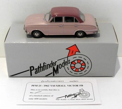 Modelos Pathfinder escala 1/43 PFM23 - Vauxhall Victor FB - 2 tonos rosa Foto 1 de 4