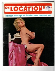ON LOCATION British Men's Magazine 1967 Figure Models - Imagen 1 de 3