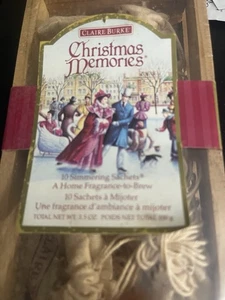 Claire Burke Simmering Sachets Christmas Memories Raumduft 1989 Stck 6——A2 - Bild 1 von 12