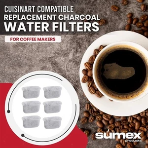Activated Charcoal Water Filters for  Coffee Machines All Series - Picture 1 of 7