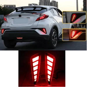 For Toyota CHR C-HR 2016-2020 LED Rear Fog Light Tail Bumper Light Sets L&R - Bild 1 von 7