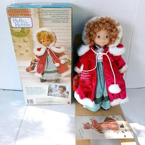 Holiday Wishes Holly Hobbie Mattel Christmas TCFC Collectors Doll - Picture 1 of 3