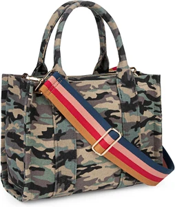 Canvas Tote Bag for Women Top Handle Handbag Crossbody Tote Bag for Women - Picture 1 of 7