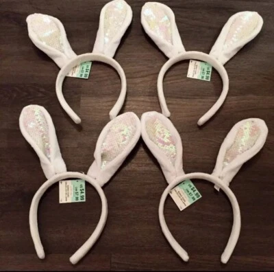 4 Easter Bunny Ears for Kids - Image 1 of 3