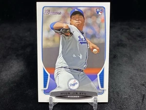 HYUN-JIN RYU 2013 BOWMAN DRAFT #30 ROOKIE PAPER CARD / LOS ANGELES DODGERS - Picture 1 of 2