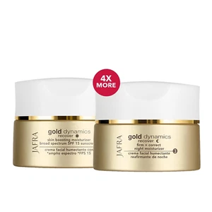 Jafra gold dynamics night & day cream JUMBO size 6.7 oz   2 Piece bonus sz. SET - Picture 1 of 1