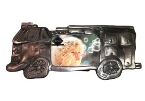 CORNICE QUADRO CAMION DEI POMPIERI PEWTER FUNKY - Foto 1 di 4