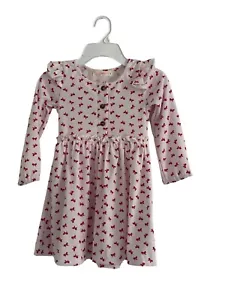 Abito manica lunga e scrunchie capelli bambina Young Hearts STAMPA NASTRO TAGLIA 4 - Foto 1 di 9