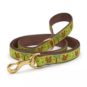 Up Country Hundeleine mit D-Ring, Muttern & Eichhörnchen, Made in USA, 5 Fuß Leine - Bild 1 von 5
