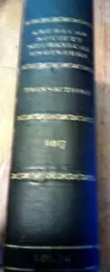 American Society of Mechanical Engineers Transactions Vol. 39 1917 HC Book - Picture 1 of 2