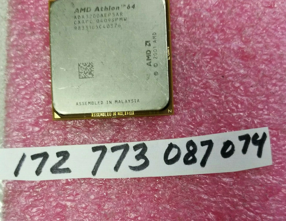 AMD Athlon 64 3200+ 2GHz 1MB Socket 754 Desktop Processor CPU ADA3200AEP5AR - Image 1 of 1