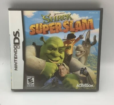 Shrek Super Slam-2005 Nintendo DS Game-Complete w/Case, Inserts-TESTED - Image 1 of 4