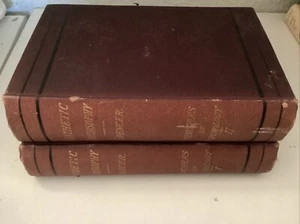Vintage Rare1887 1888 The Principles of Psychology Volume I & 2 Herbert Spencer - Bild 1 von 6