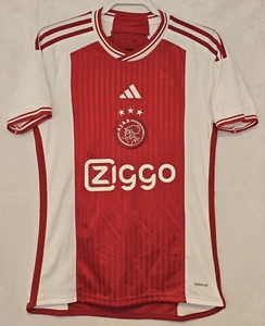 Camiseta de fútbol Ajax Amsterdam para hombre pequeña roja camiseta de fútbol local Adidas 2023 2024 - Imagen 1 de 14