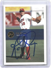 R.A. Dickey Signed In Person Auto 2000 Just Minors #33 Rookie Card Autograph