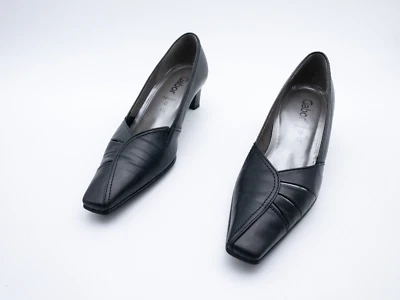 Gabor Comfort Zapatos De Mujer Slipper Zapato Negro Talla 37,5 EU Art 31524-98 - Imagen 1 de 4