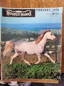Revista Hoofs and Horns febrero 1976 justo a buen estado - Imagen 1 de 2