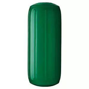 Polyform HTM-2 Forest Green Marine Ribbed Fender 8.5" Diam x 20.5" 23-684-762 - Picture 1 of 2