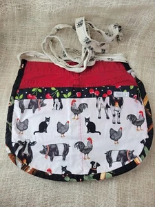 Anna's Haute Tops Waist Apron Made In Oregon Lauren Jeans Company Ralph Lauren - Picture 1 of 9