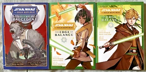 Lot of 3 Star Wars The Edge of Balance Manga Graphic Novels * TPB/GN 1st/1st - Picture 1 of 2