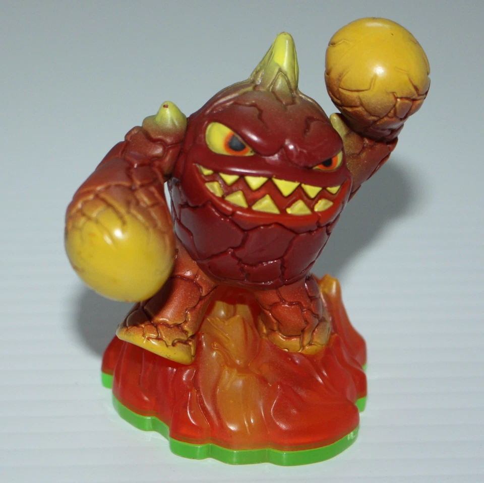 Skylanders Spyro's Adventure Fire Element Eruptor Figura + Tarjeta, Pegatina y Código Foto 1 de 1