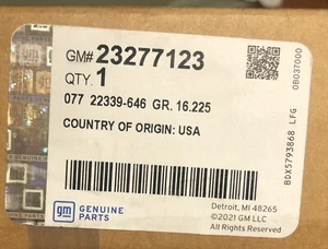 2015-2020 Tahoe Yukon Front Door Weather Strip GM 23277123 - Picture 1 of 3