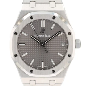Orologio da uomo Audemars Piguet Royal Oak grigio ardesia - 15500ST.OO.1220ST.02 - Foto 1 di 9