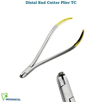 Surgical Distal End Cutter TC Wire Orthodontic Pliers Dental Ortho Plier • 15£