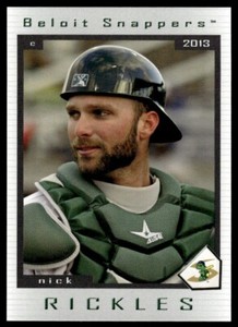 2013 Grandstand Beloit Snappers Nick Rickles Beloit Snappers #NNO