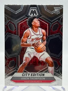 AMEN THOMPSON RC 2023-24 Panini Mosaic Basketball #281 City Edition ROOKIE - Picture 1 of 2