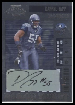 2006 Playoff Contenders #138 Darryl Tapp RC AUTO - Image 1 of 2