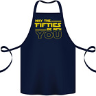 May the 50s Fifties Be With You Sci-Fi Cotton Apron 100% Organic