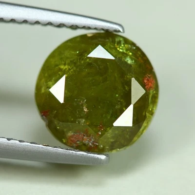 3.12 Cts_Loose Gemstone_100 % Natural Olive Green Demantoid Garnet_Namibia - Image 1 of 3