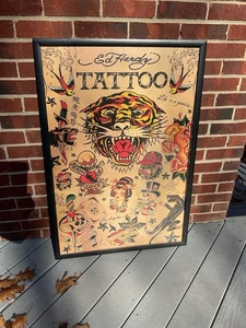ED HARDY Vintage Poster 37” X 25” (Poster Only Not Frame) - Picture 1 of 4