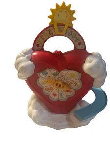 Care Bears Care-A-Lot Playset Carrying Case, Vintage 1983 Kenner w/accessories - Picture 1 of 6