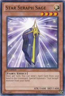 YuGiOh Star Seraph Sage JOTL-IT010 Common Italienisch Neu 1st - Bild 1 von 2