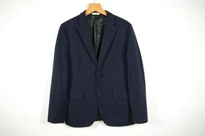 BOGLIOLI _ MEN'S 100% WOOL ITALY BLAZER JACKET NAVY BLUE _ size EU 48 | UK 38 - Picture 1 of 5