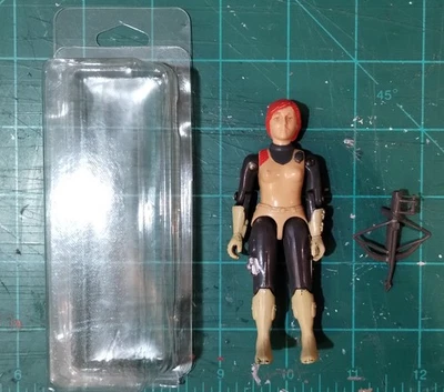 1982 G.I. Joe Scarlett v1 brazo recto Foto 1 de 3