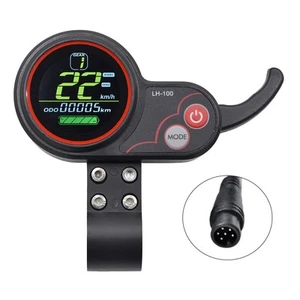 Medidor de acelerador de tablero de instrumentos con pantalla LCD LH100 36V para scooter eléctrico9298 - Imagen 1 de 8