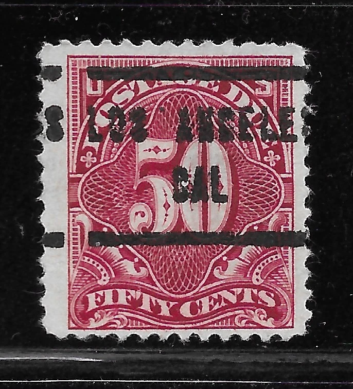 California Precancels - Los Angeles 205 - 50c 1911 Postage Due - Image 1 of 1