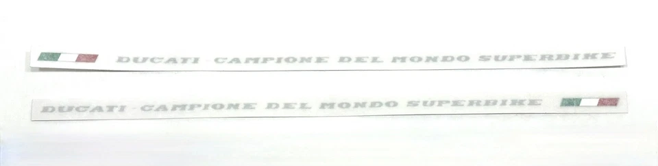 Ducati 748 916 Rear Tail Cowl L&R Sticker Decal Campione Del Mondo Superbike Set - Image 1 of 1