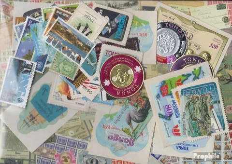 Tonga Stamps 500 different stamps Cover